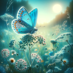 The story of skyblue butterfly