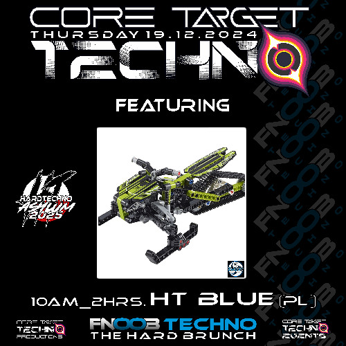 HT BLUE_10AM_2hr Set @ FNOOB TECHNO PRESENTS ☆CORE TARGET TECHNO #041☆