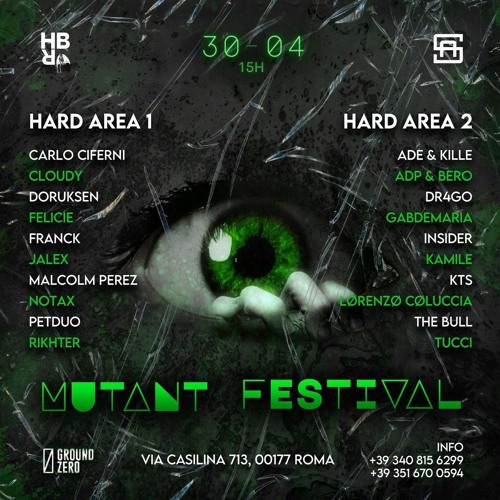 JALEX - LIVE MUTANT FESTIVAL AT GROUNDZERO - ROMA 30-04-23