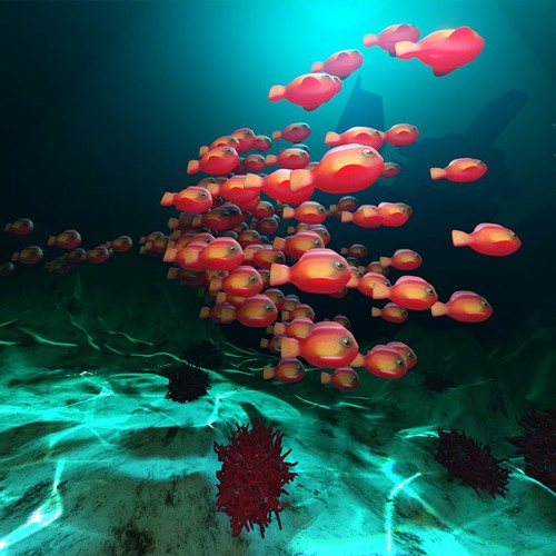 Relaxing deep sea meditation loop