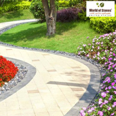 10 Front Yard Landscape Ideas With Natural Stones