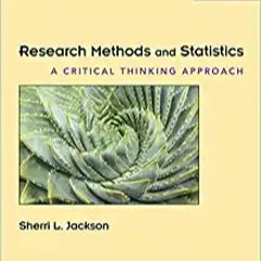 Download In #PDF Research Methods and Statistics: A Critical Thinking Approach [DOWNLOADPDF] PDF