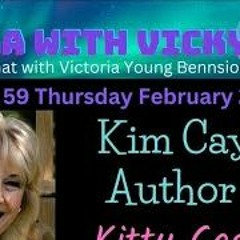 Fika With Vicky - Author Kim Cayer - Kitty Casino