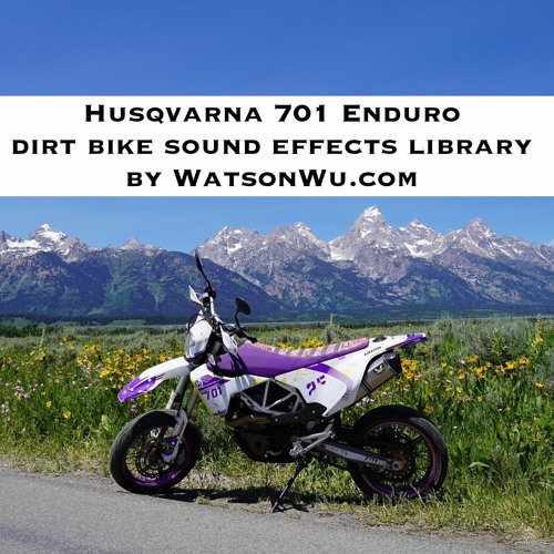 Dirt Bike demo - Husqvarna 701 Enduro sound fx library