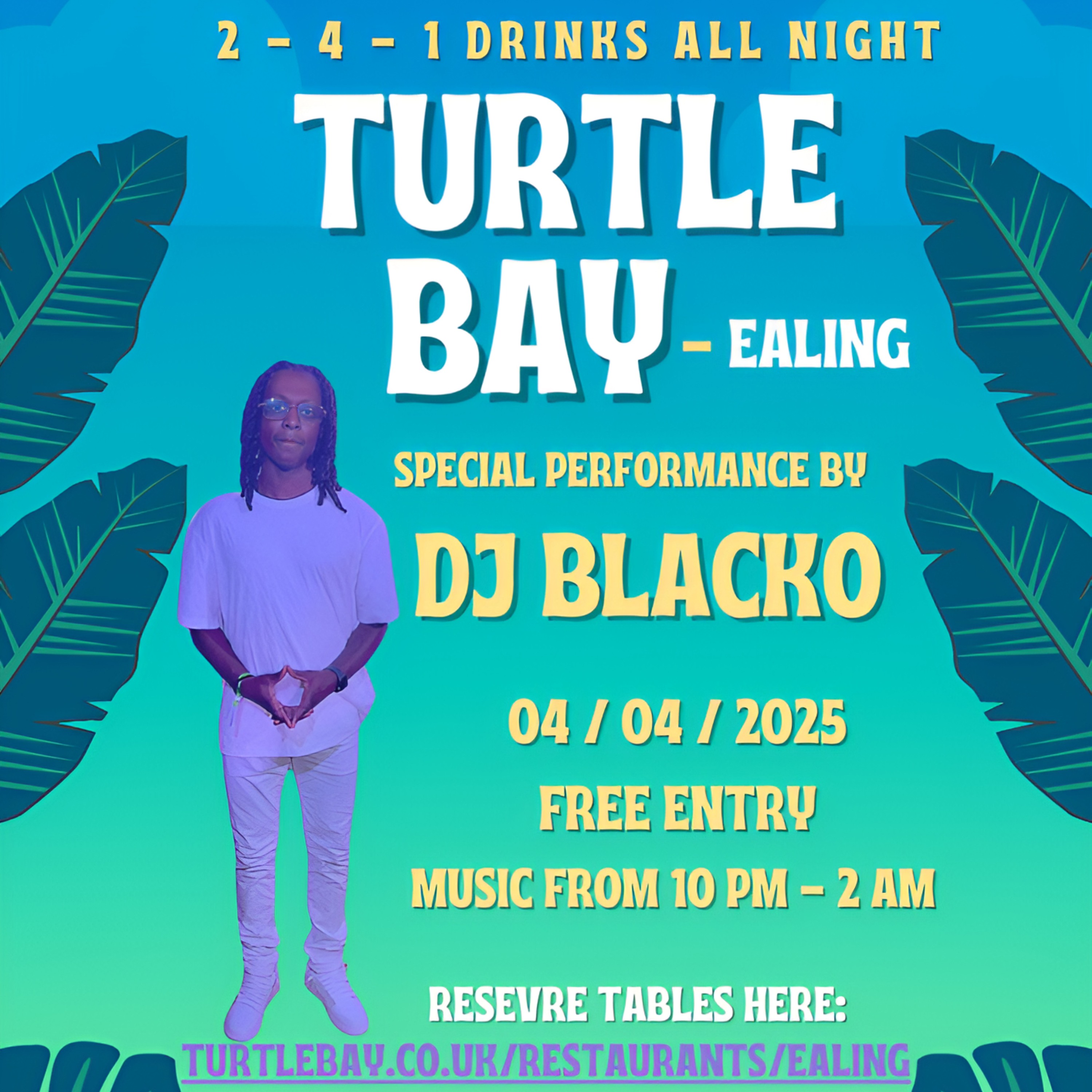 [Live] @1DJBLACKO – Turtle Bay (Hosted by @SHAQQÉENGLISH) • 04.04.25 episode artwork
