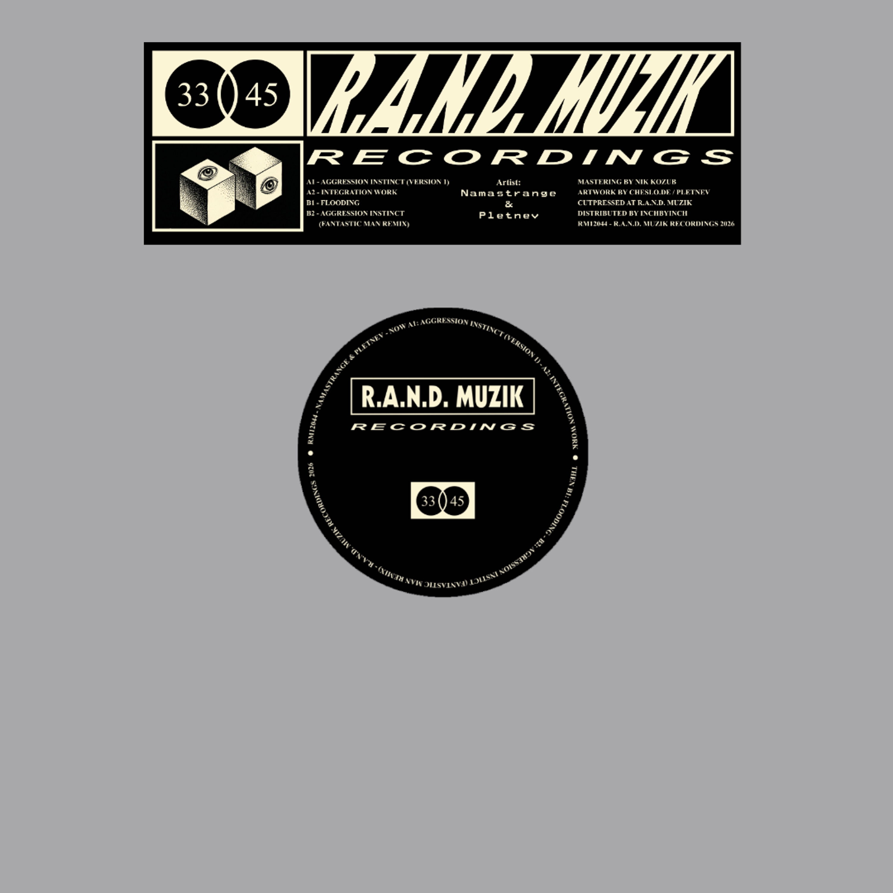 Premiere: Namastrange & Pletnev - Aggression Instinct (Fantastic Man Remix) episode artwork