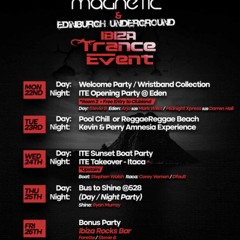 StevieB @ Ibiza Trance Event | Ibiza Rocks Bar Monday 22nd September 2025