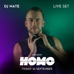 Live Set - Recorded for HOMO Events in Melbourne NATE Sep 22