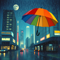 Hold it highThis umbrella of dreams