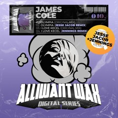 Alliwant Wax digital 010 James Cole EP incl. Jesse Jacob + Jennings remixes