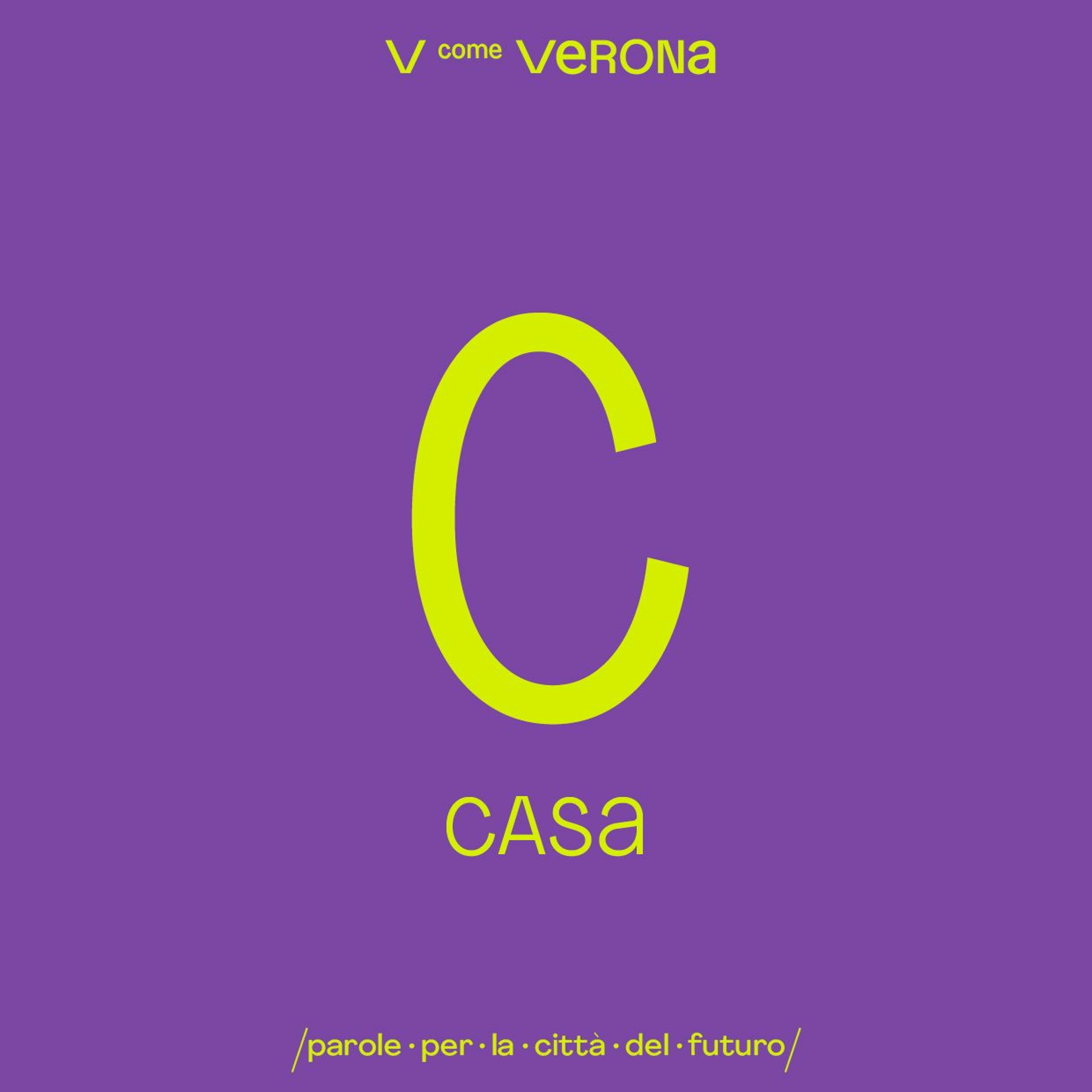 V come Verona - Parole Per La Città Del Futuro