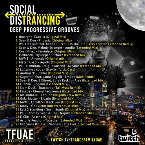 Social DisTrancing - Deep Progressive Grooves 05 Nov 2020