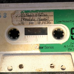 Radio Station of Hawaii KKUA69 CM KALAPANA 1976.Feb.18