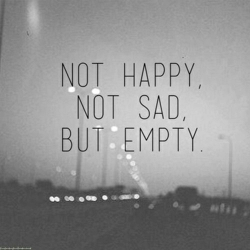 feeling empty