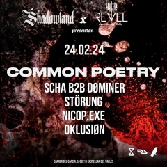 🕸️ Nicop.exe Live | Sala Revel | SPECIAL GUESTS: Common Poetry - 24/02/24