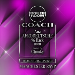 96 Back | Boiler Room x Coach: Manchester