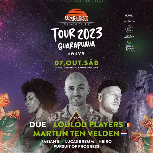 Loulou Players @ Warung Tour, Guarapuava, Brazil / 7 October 2023 (FREE DOWNLOAD)