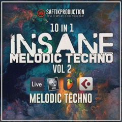 10 in 1 Insane Melodic Techno Template Bundle Vol. 2 (Ableton Live, Logic Pro, FL Studio, Cubase)