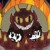 Artwork for DEMON AND THE INK DEMON(FNF indie cross[Glitchy The gaster duo remix ]