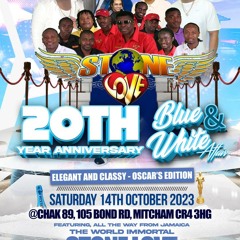 CRYSTAL BLUE SOUND BLUE & WHITE PROMO MIX 20th YEAR ANNIVERSARY 14/10/23 DANCEHALL MIX