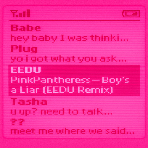 PinkPantheress – Boy’s a Liar (EEDU Remix)