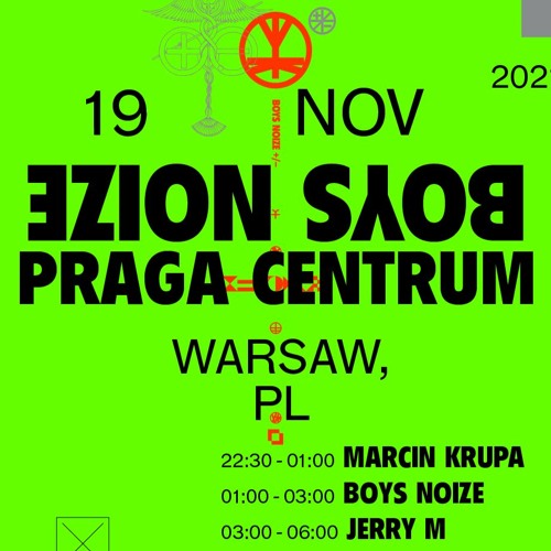 Live mix  19.11.21 @ Praga Centrum with Boys Noize