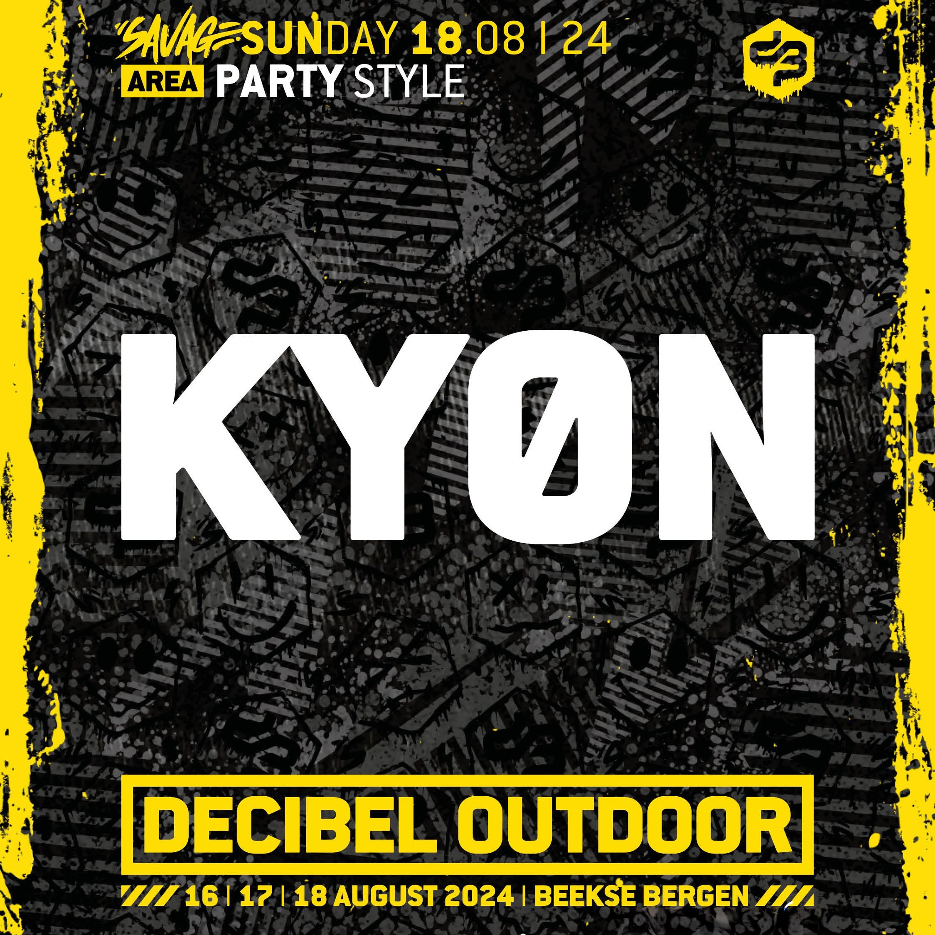 KYØN | Decibel outdoor 2024 | Partystyle | SAVAGE SUNDAY episode artwork