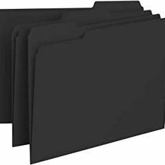 Strange Black Folder