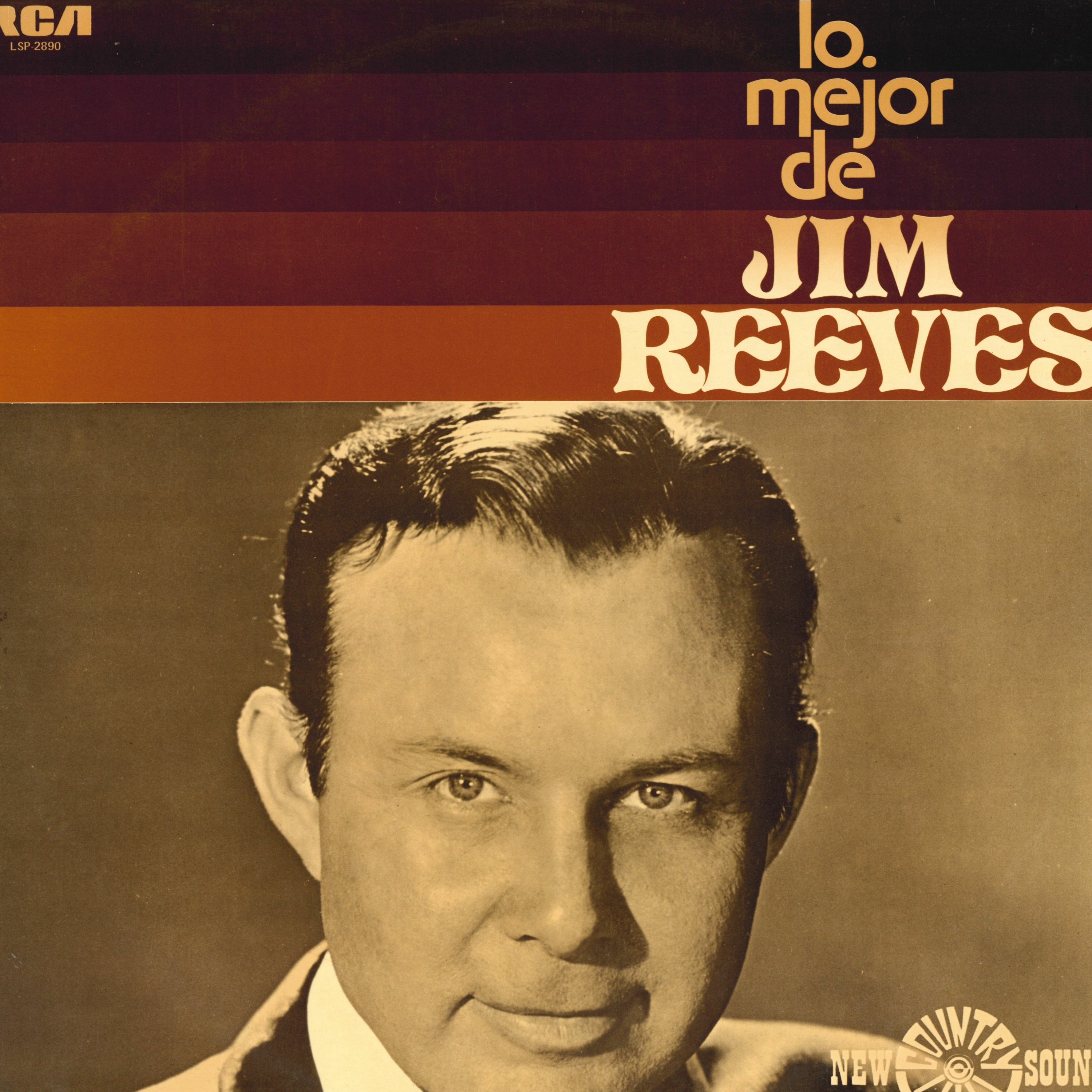 #456 Lo Mejor De Jim Reeves - RCA Victor - LSP-2890 - Spain - Year 1972 - Side A episode artwork