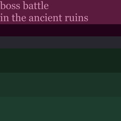 boss battle in the ancient ruins - AZALI