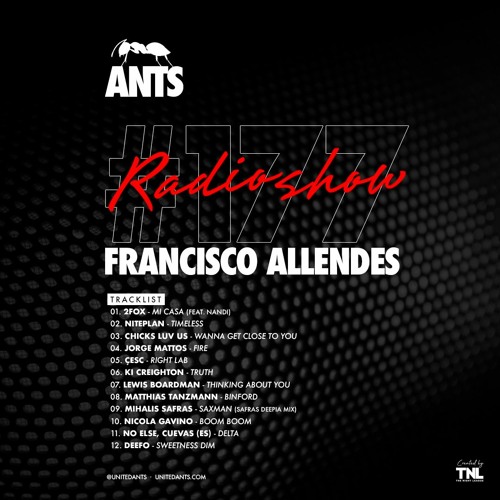 ANTS Radio Show 177 hosted by Francisco Allendes
