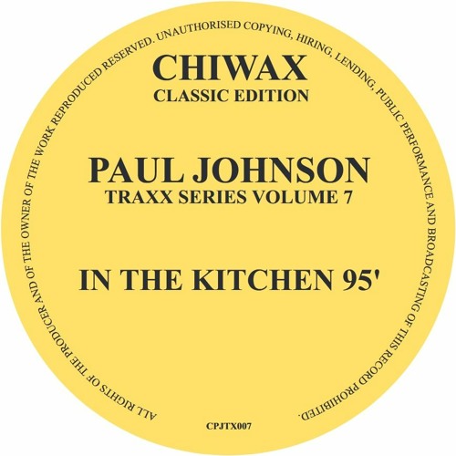 Paul Johnson / In The Kitchen 95 Paul Johnson / In The Kitchen 95