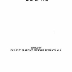 download PDF 📃 Known Military Dead During the War of 1812 by  Clarence Stewart Peter