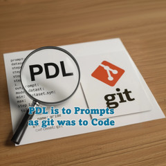 PDL is to Prompts as git was to Code
