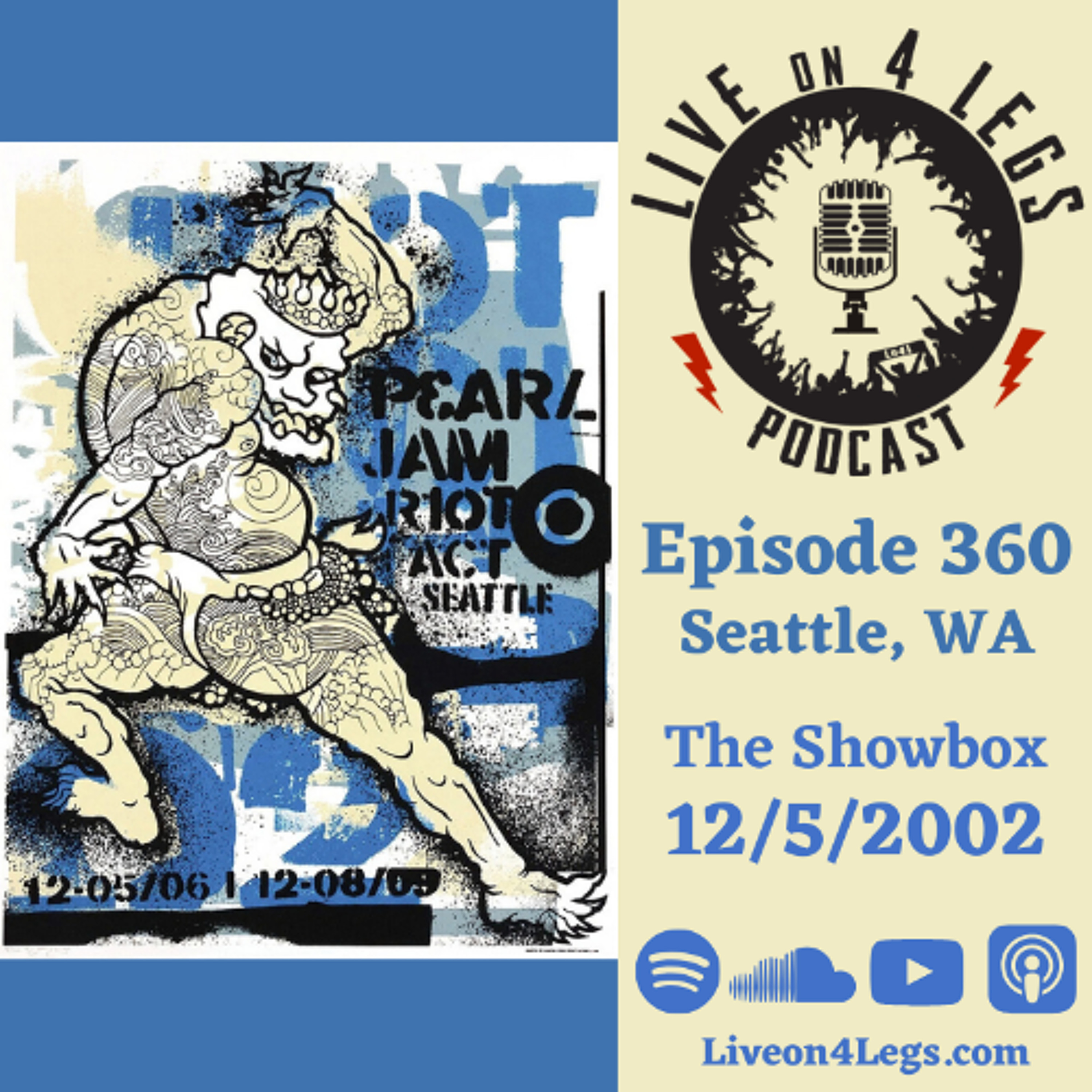 Episode 360: The Showbox - 12/5/2002