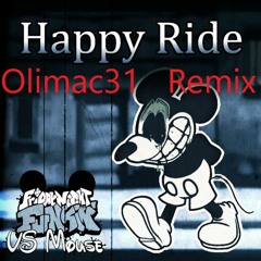 FNF Vs Mouse - Happy Ride Remix - Official - Olimac31 Mix