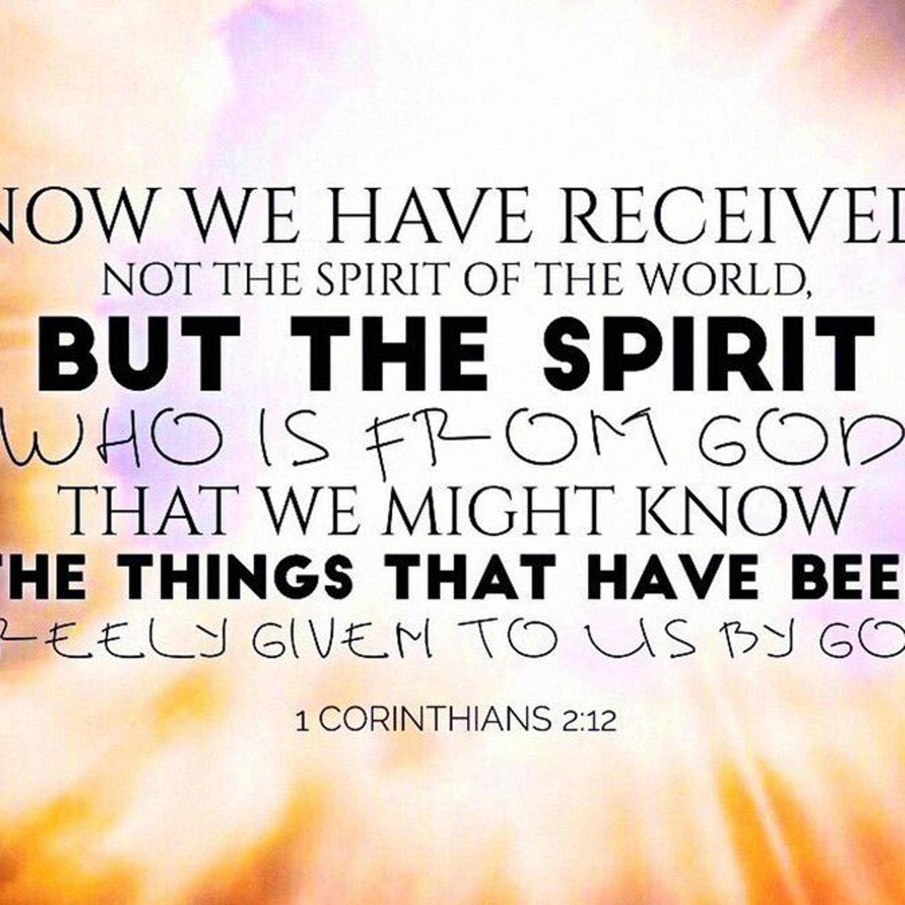 But The Spirit - Message from 1 Corinthians 2:12 (@8LU8OK) episode artwork