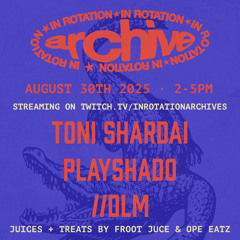 PlaySHADO Miami Bass & Ghetto Tech Mix | In Rotation Vol. 018 Live From Dale Zine