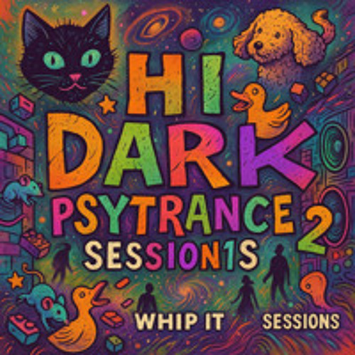Hi Dark Psytrance Session 2 🎧 Apr 2025 🚀 150 BPM ❤️ Whip It 058