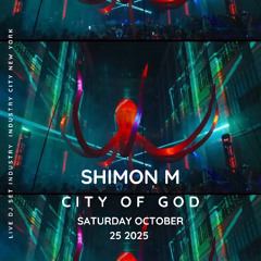 Shimon M on Saturday Oct 25th  2025 City Of Gods Halloween festival, industry, city, New York