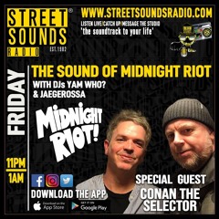 The Sound of Midnight Riot: Street Sounds 008 with Jaegerossa Feat guest Conan The Selector