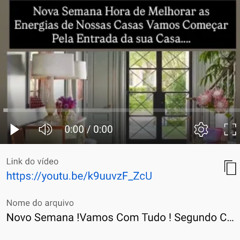 Nova Semana Hora de Melhorar as Energias de Nossas Casas Vamos Começar Pela Entrada da sua Casa....