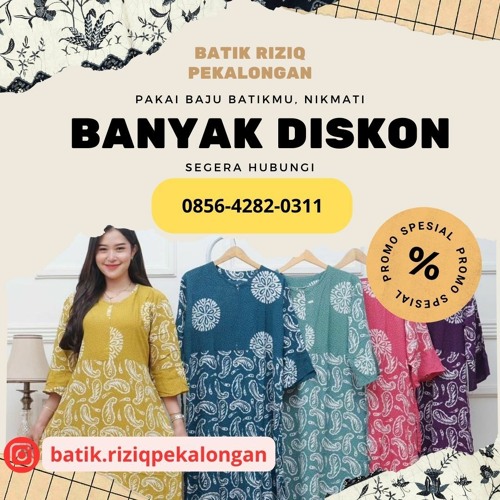 Berkualitas tinggi, WA 0856-4282-0311, Daster Batik Pekalongan Premium