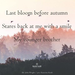 Stare Back At Me With A Smile (naviarhaiku515) - Adrian Lane