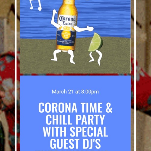 Corona Time & Chill Party Live Stream Mix by THECAINMARKO