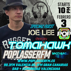JOE LEE RadioShow | TOMAHAWK @ PopLasserFM (03Feb2024) MELODIC TECHNO SET