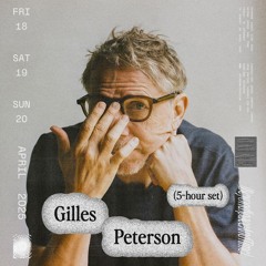 RDC 082 - Gilles Peterson at Rainbow Disco Club 2016