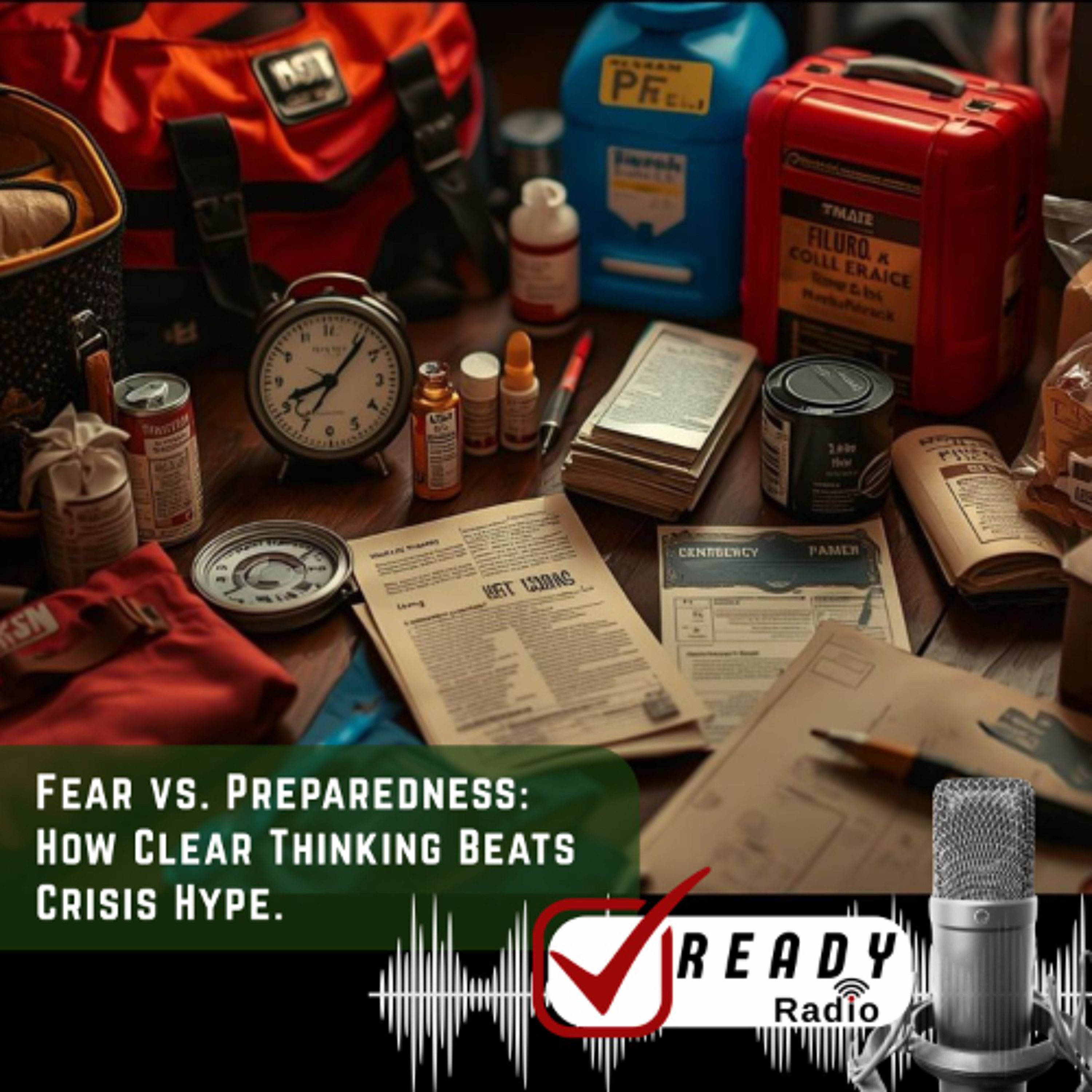 Fear vs. Preparedness: How Clear Thinking Beats Crisis Hype. 3-6-27 episode artwork