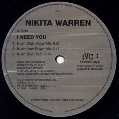 Nikita Warren - I Need You (Nush Club Mix)