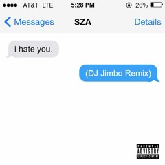 SZA - I Hate U (DJ Jimbo 'Future Funk' Remix)